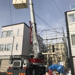 クレーン日和。