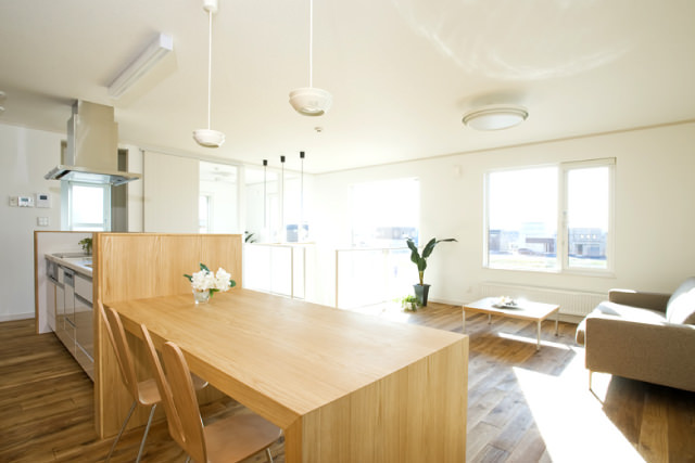 100年「空間」の家 ダイニング