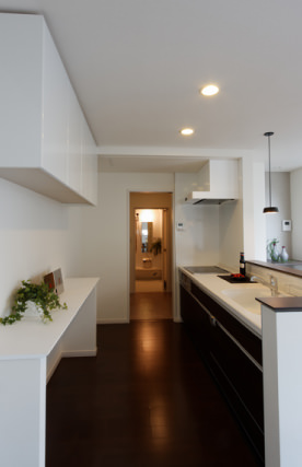 「mama」想いの家 キッチン