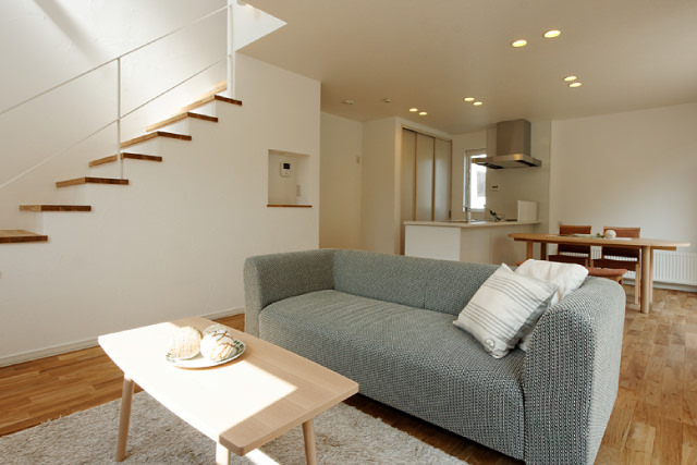 やさしい家 リビング