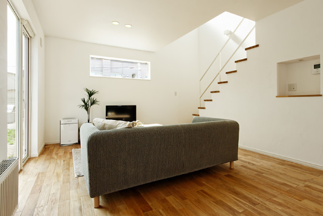 やさしい家 リビング