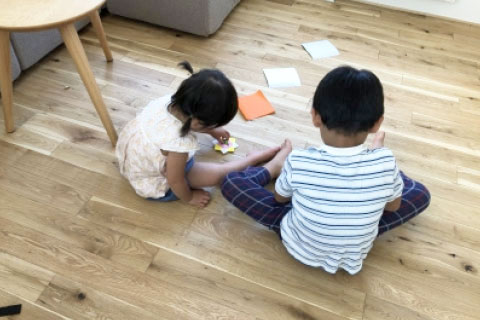 無垢材の床